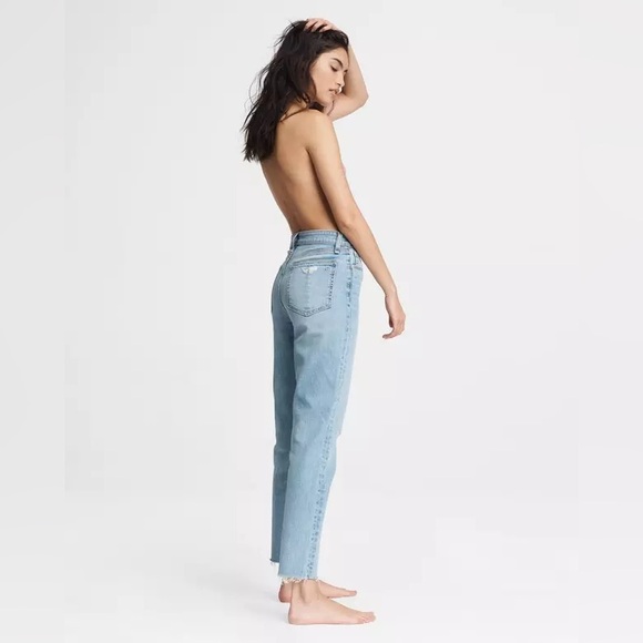 NWT Rag & Bone Nina High-Rise Cigarette Denim Jeans sz 31 - Picture 3 of 14
